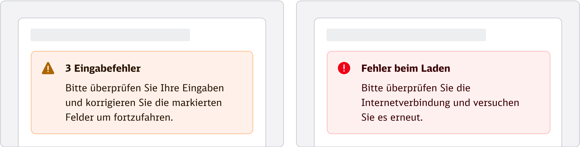 Notification - Variant - Inline-Standalone