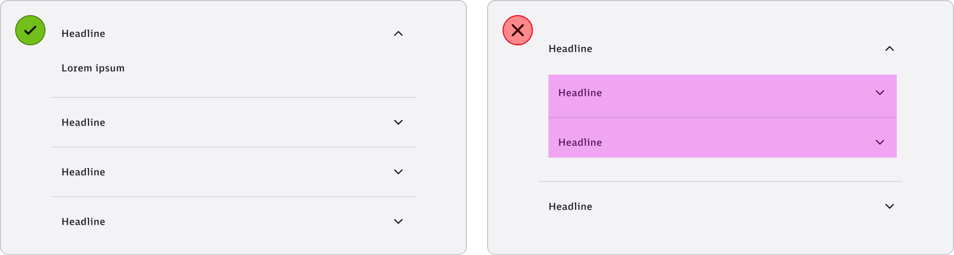 Accordion - Content - Nesting
