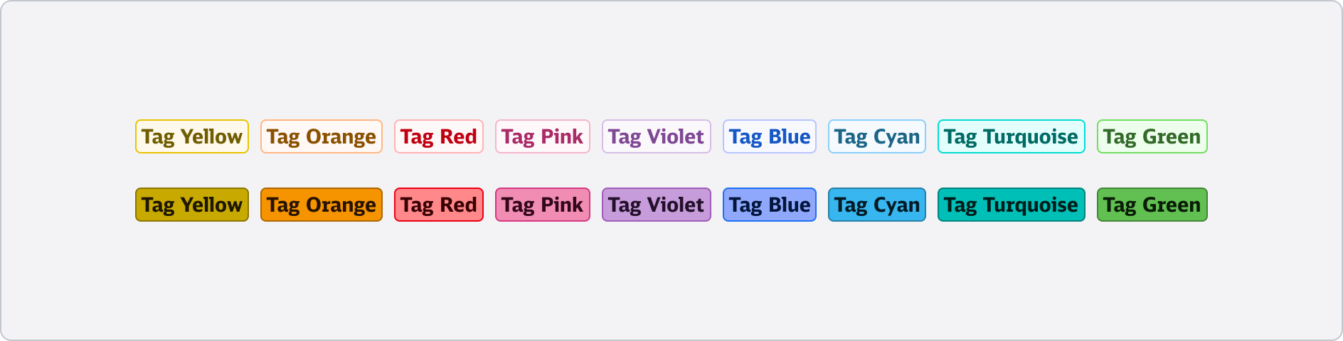 Tag - Content - AdaptiveColors