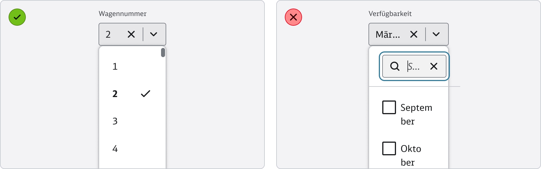 Custom Select - Content - Breite