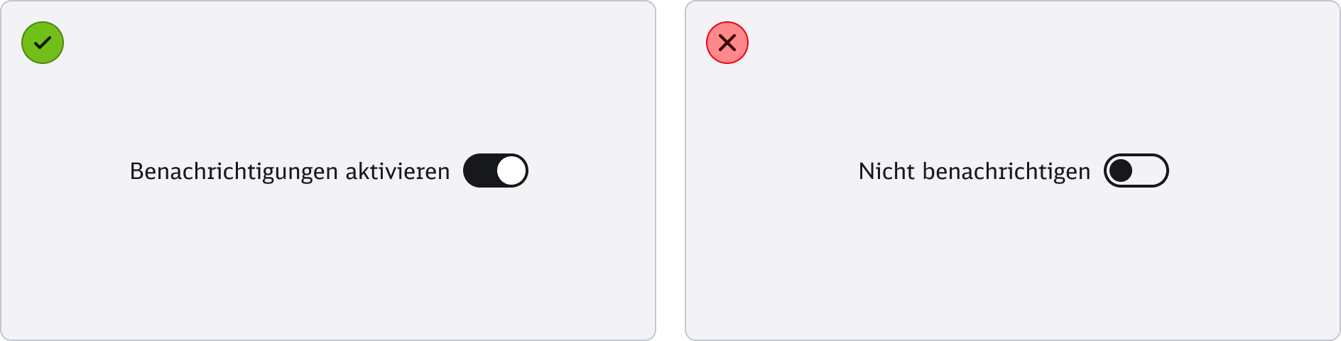 Switch - Label